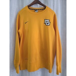 Nike Marquette Golden Eagles Authentic Team Apparel Sweatshirt Therma-Fit Large